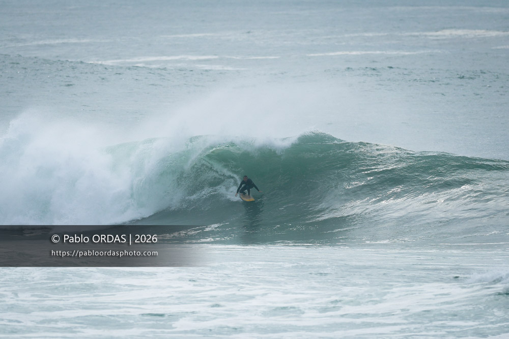 Matias Libier, pendant la session du 2 octobre 2026 à Anglet, France (Photo Pablo ORDAS)