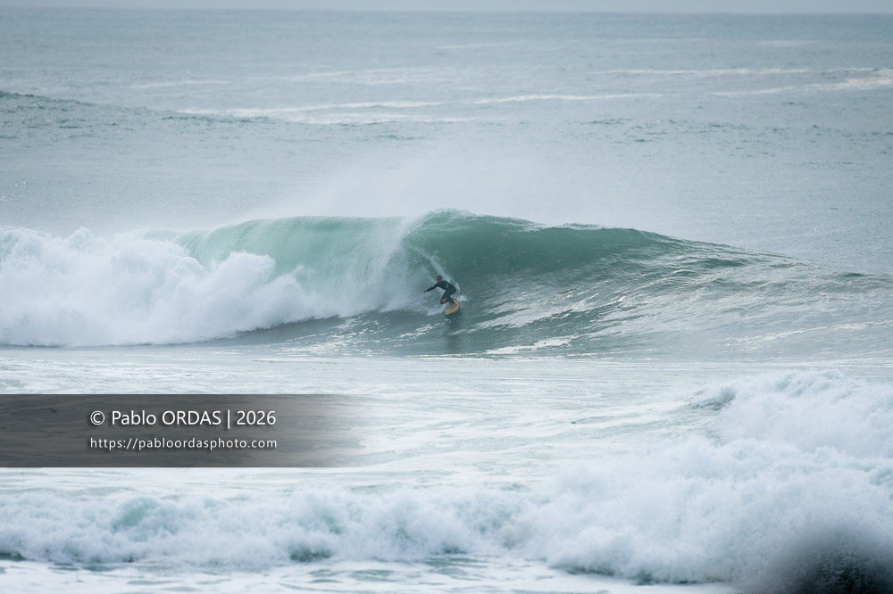 Matias Libier, pendant la session du 2 octobre 2026 à Anglet, France (Photo Pablo ORDAS)