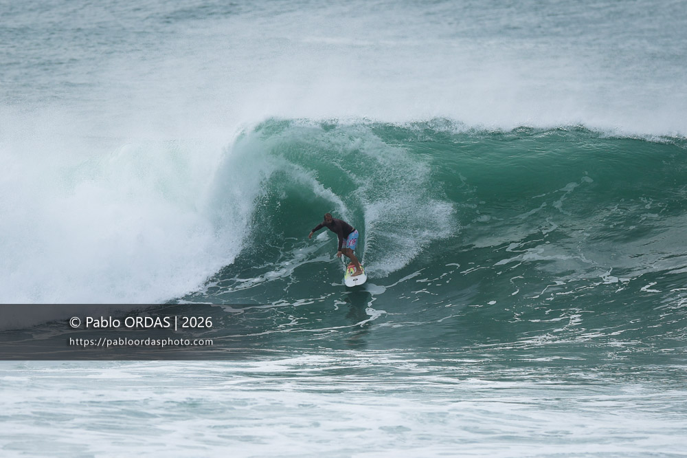 Thomas Bady, pendant la session du 2 octobre 2026 à Anglet, France (Photo Pablo ORDAS)
