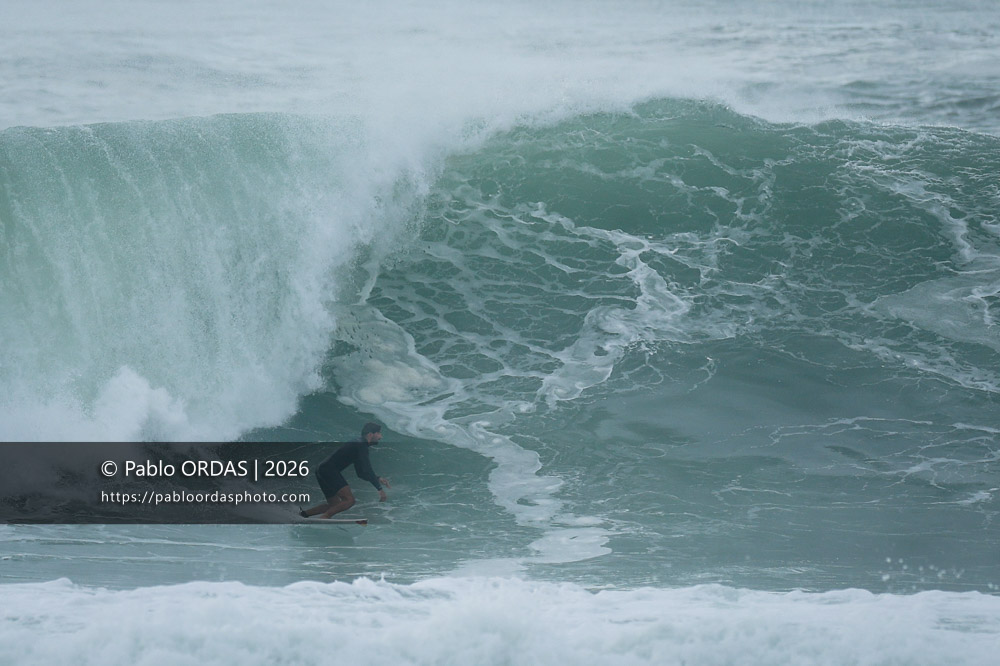 Maxime Haitze, pendant la session du 2 octobre 2026 à Anglet, France (Photo Pablo ORDAS)