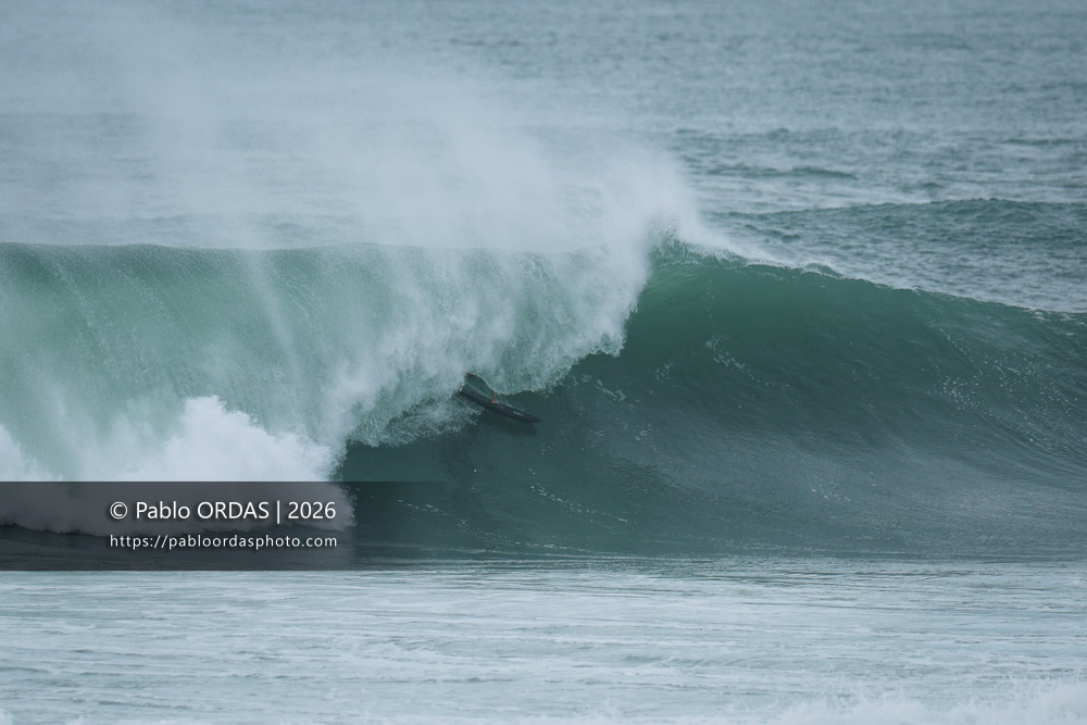 Lucas Espil, pendant la session du 2 octobre 2026 à Anglet, France (Photo Pablo ORDAS)