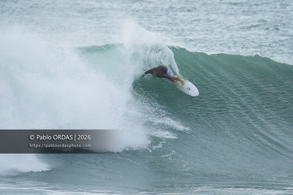 Thomas Bady, pendant la session du 2 octobre 2026 à Anglet, France (Photo Pablo ORDAS)