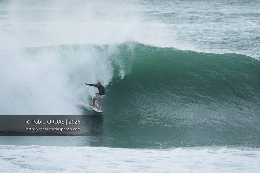 Thomas Bady, pendant la session du 2 octobre 2026 à Anglet, France (Photo Pablo ORDAS)