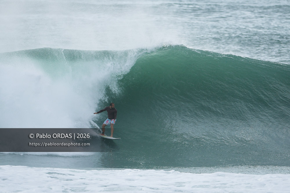 Thomas Bady, pendant la session du 2 octobre 2026 à Anglet, France (Photo Pablo ORDAS)