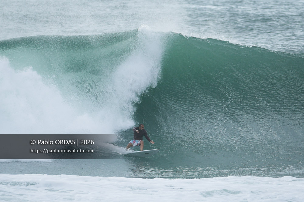Thomas Bady, pendant la session du 2 octobre 2026 à Anglet, France (Photo Pablo ORDAS)