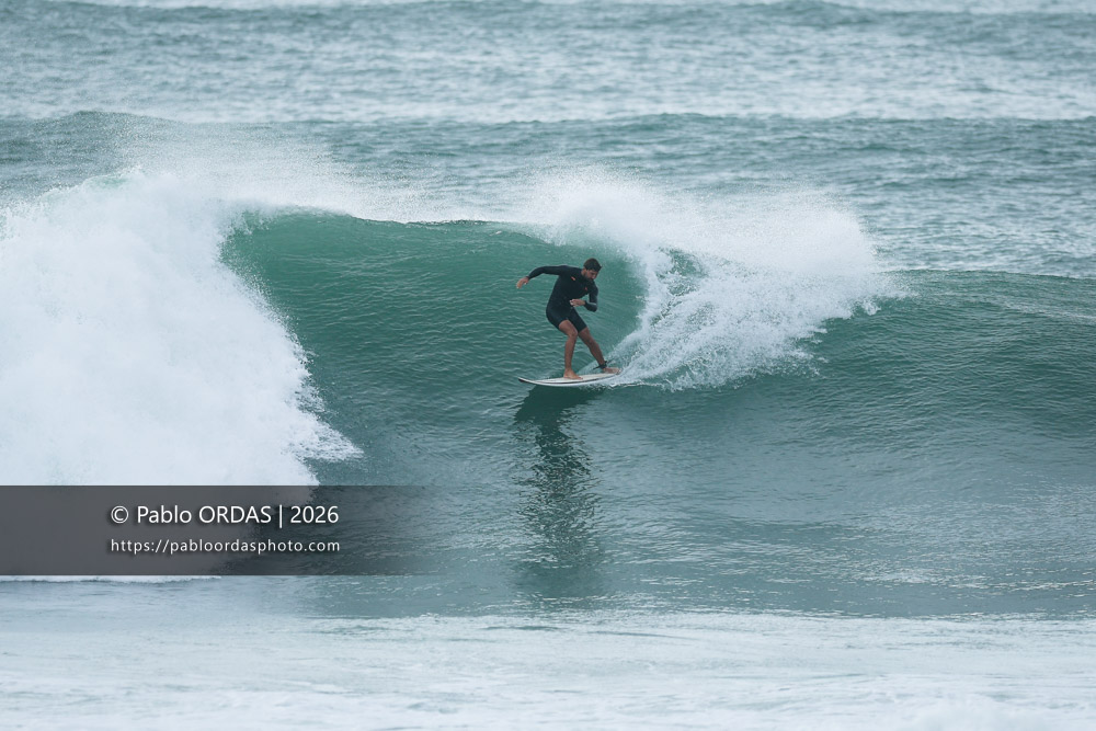 Maxime Haitze, pendant la session du 2 octobre 2026 à Anglet, France (Photo Pablo ORDAS)