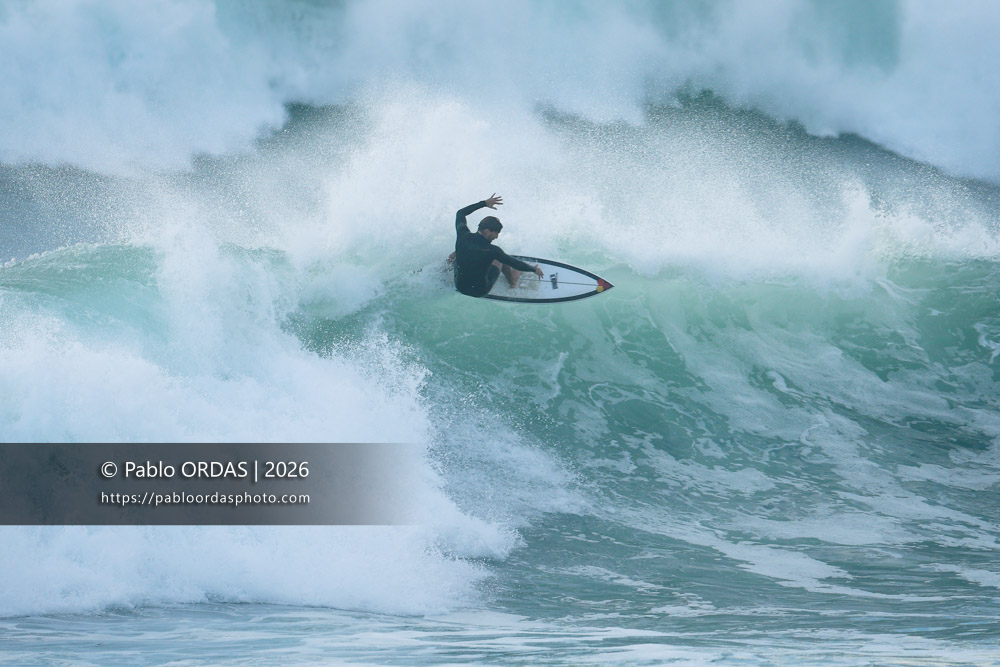 Maxime Haitze, pendant la session du 2 octobre 2026 à Anglet, France (Photo Pablo ORDAS)