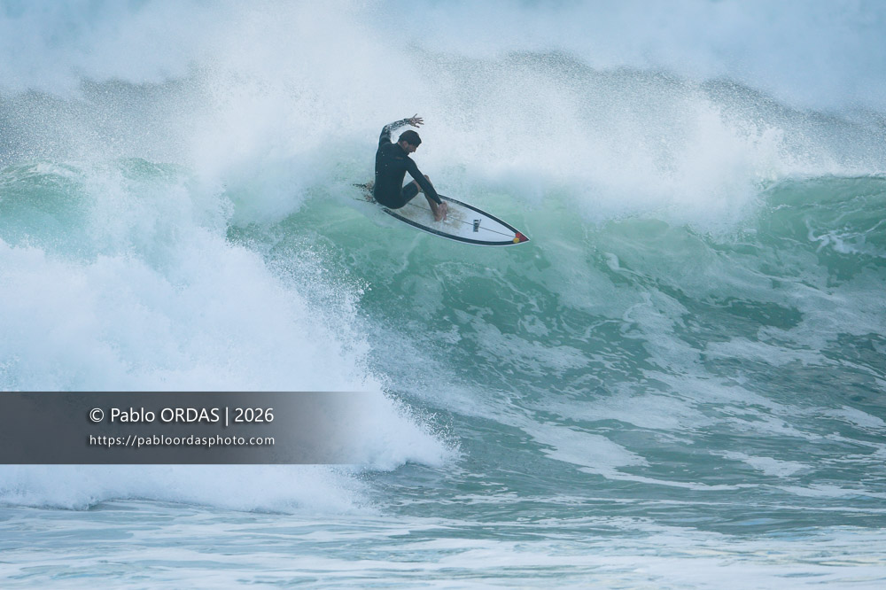 Maxime Haitze, pendant la session du 2 octobre 2026 à Anglet, France (Photo Pablo ORDAS)