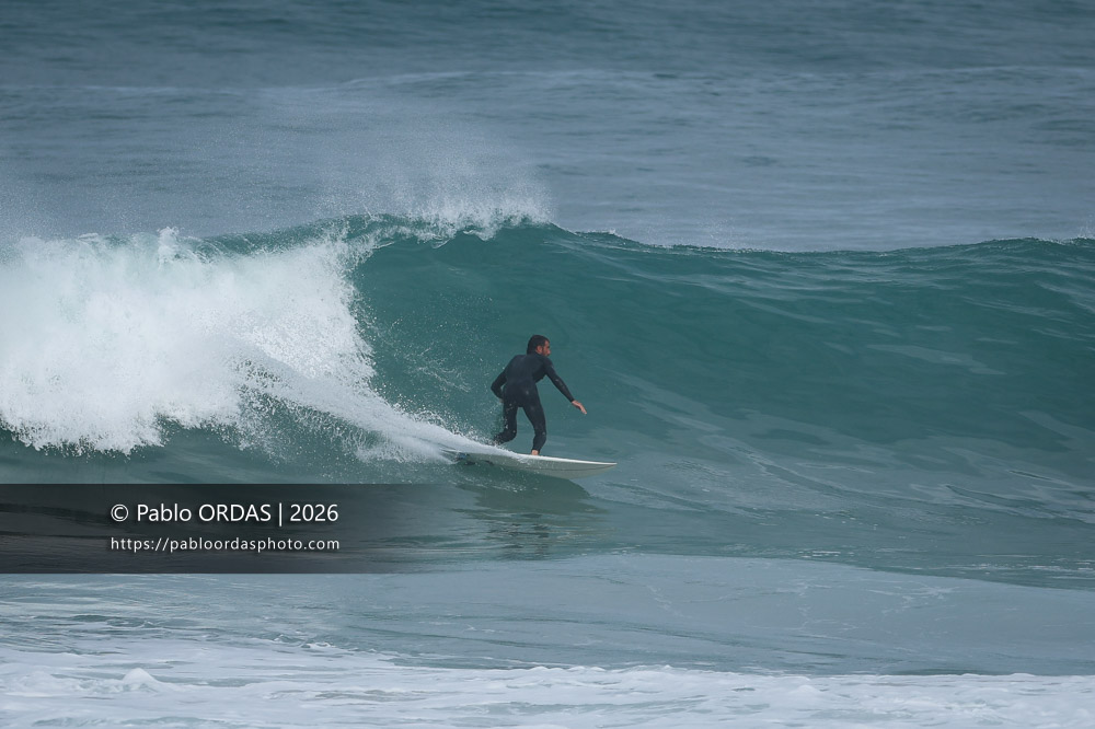 Tom Dubos, pendant la session du 2 octobre 2026 à Anglet, France (Photo Pablo ORDAS)