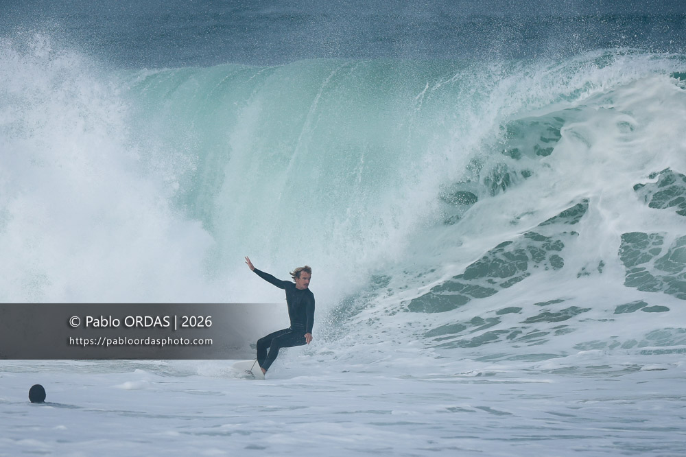 Paul Monborne, pendant la session du 3 octobre 2026 à Anglet, France (Photo Pablo ORDAS)