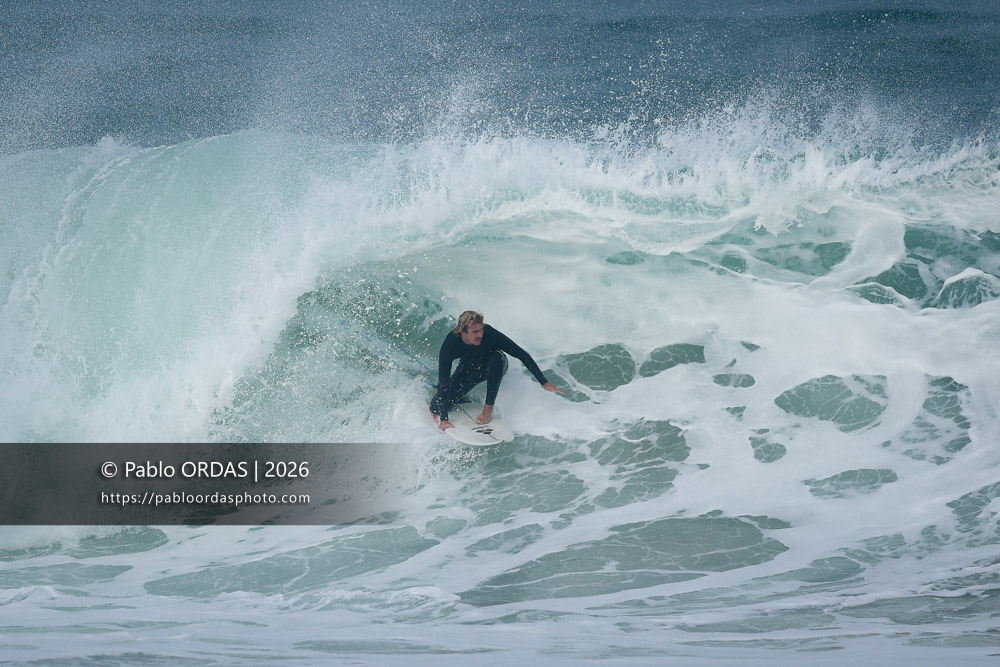 Paul Monborne, pendant la session du 3 octobre 2026 à Anglet, France (Photo Pablo ORDAS)