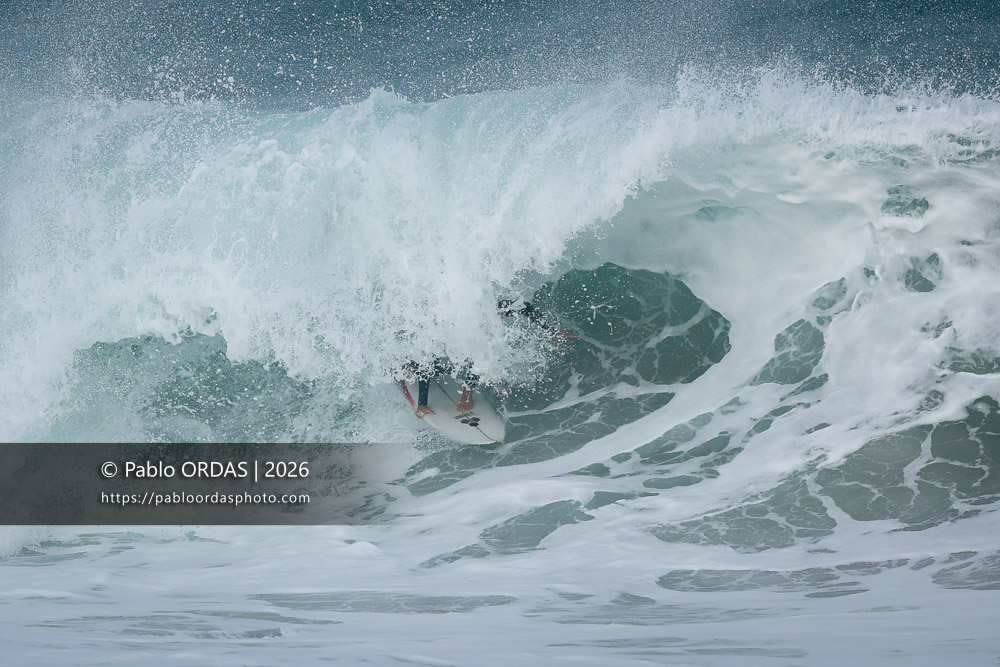 Paul Monborne, pendant la session du 3 octobre 2026 à Anglet, France (Photo Pablo ORDAS)