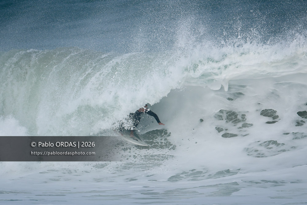 Paul Monborne, pendant la session du 3 octobre 2026 à Anglet, France (Photo Pablo ORDAS)