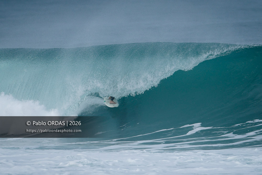 Tom Dubos, pendant la session du 3 octobre 2026 à Anglet, France (Photo Pablo ORDAS)