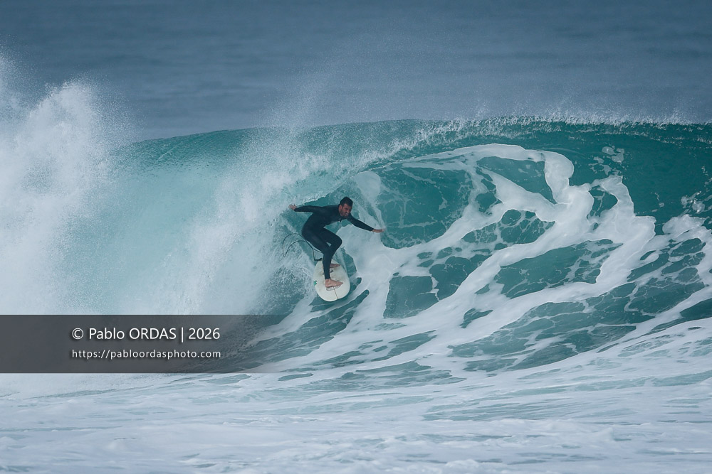 Tom Dubos, pendant la session du 3 octobre 2026 à Anglet, France (Photo Pablo ORDAS)