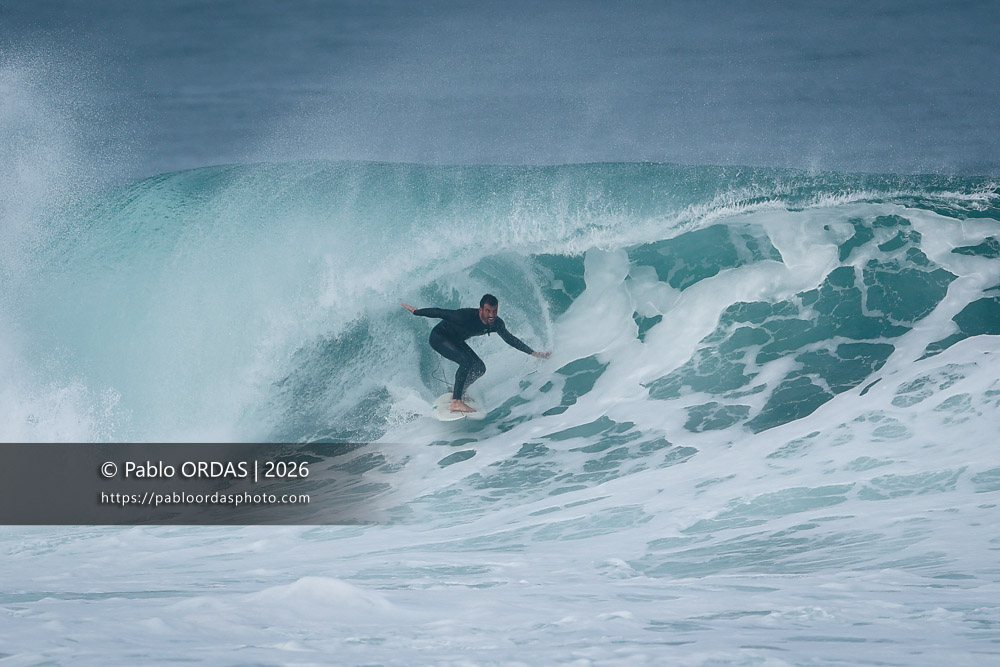 Tom Dubos, pendant la session du 3 octobre 2026 à Anglet, France (Photo Pablo ORDAS)