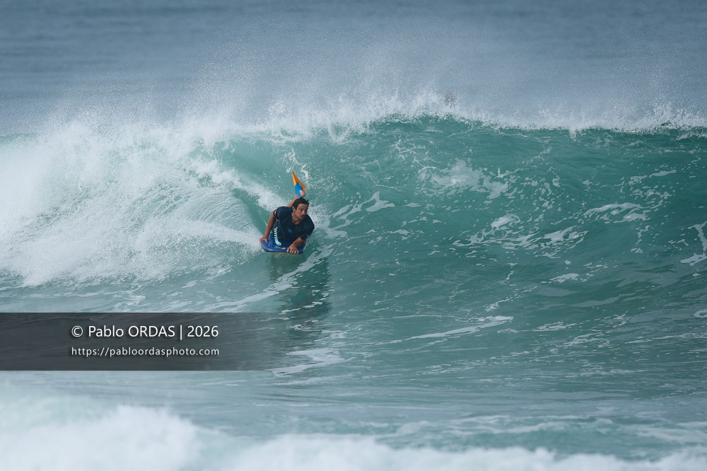 Arthur Cony, pendant la session du 3 octobre 2026 à Anglet, France (Photo Pablo ORDAS)