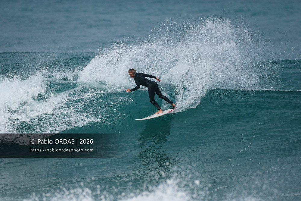 Paul Monborne, pendant la session du 3 octobre 2026 à Anglet, France (Photo Pablo ORDAS)