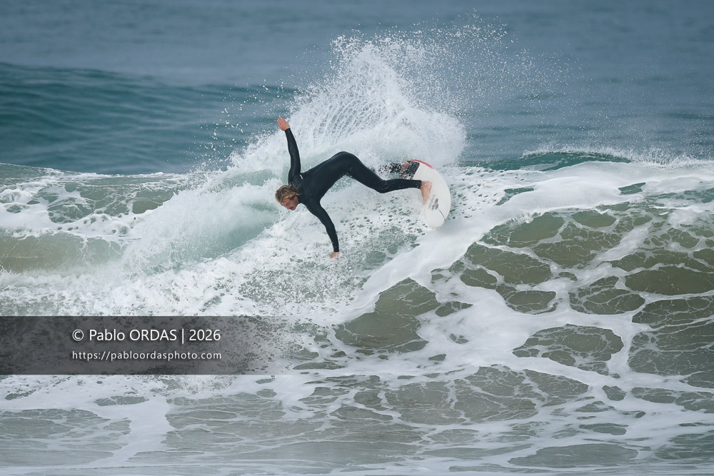 Paul Monborne, pendant la session du 3 octobre 2026 à Anglet, France (Photo Pablo ORDAS)