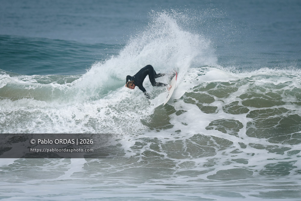 Paul Monborne, pendant la session du 3 octobre 2026 à Anglet, France (Photo Pablo ORDAS)