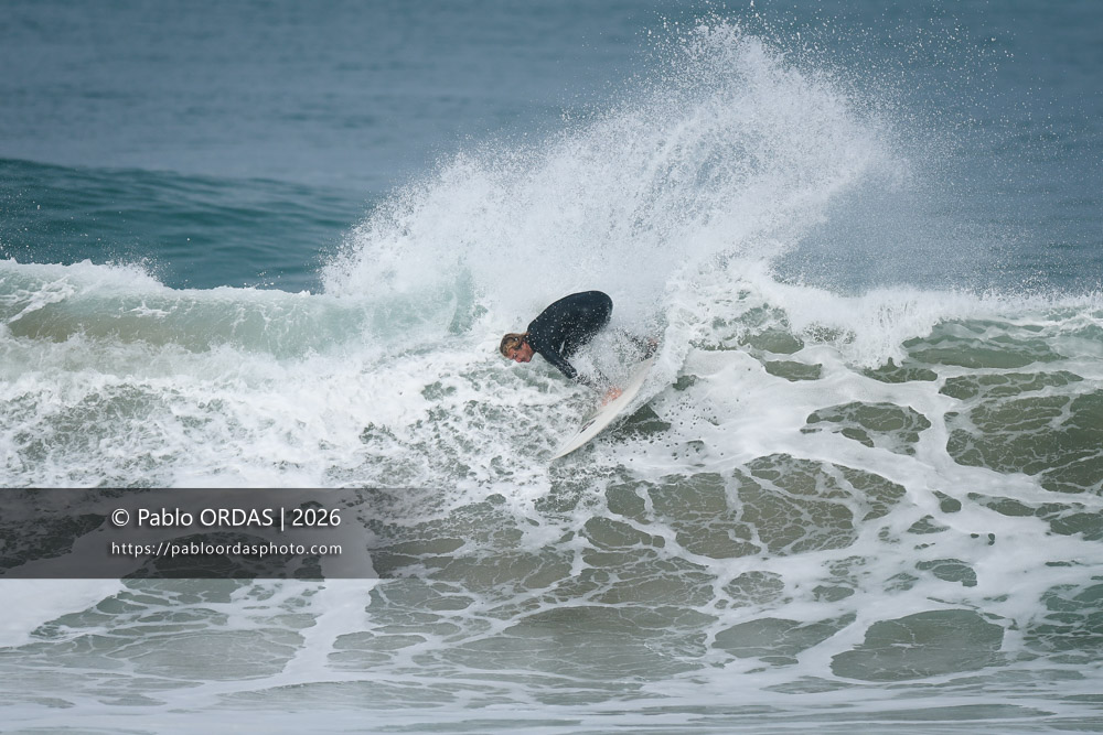 Paul Monborne, pendant la session du 3 octobre 2026 à Anglet, France (Photo Pablo ORDAS)