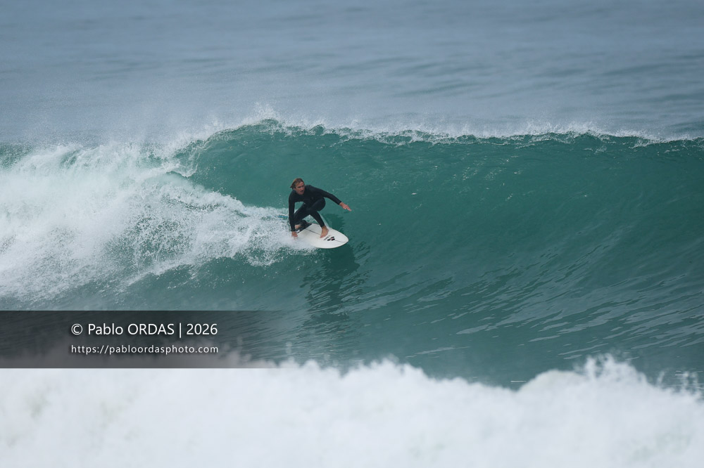 Paul Monborne, pendant la session du 3 octobre 2026 à Anglet, France (Photo Pablo ORDAS)