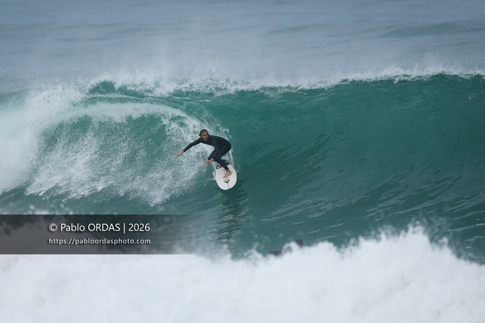 Paul Monborne, pendant la session du 3 octobre 2026 à Anglet, France (Photo Pablo ORDAS)
