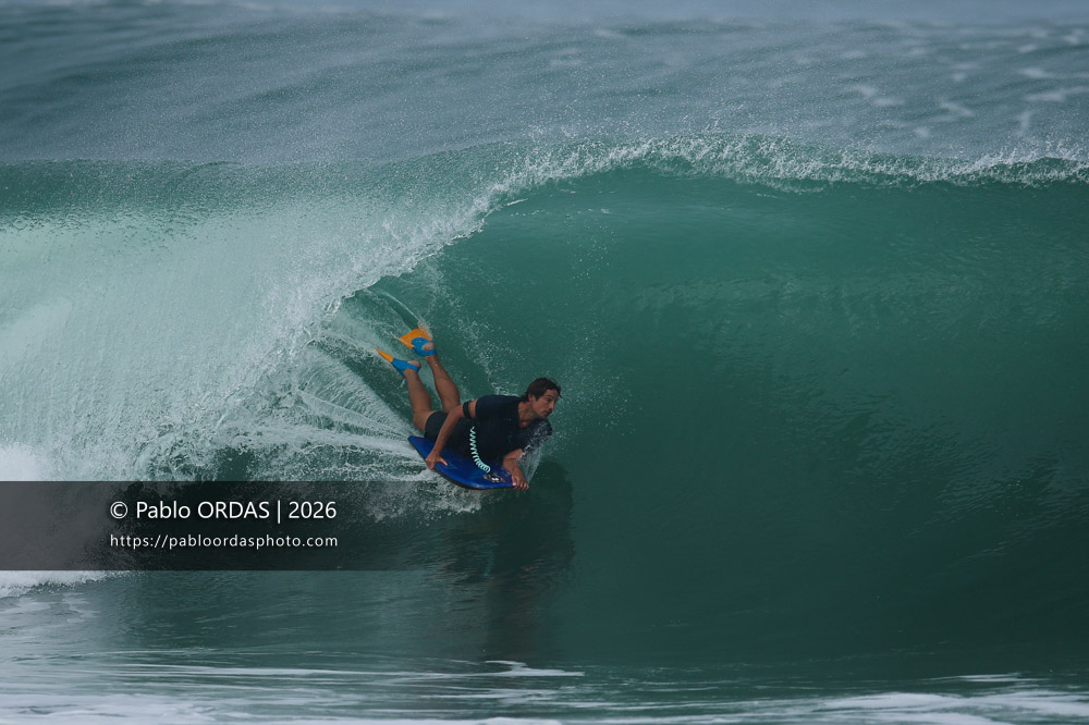 Arthur Cony, pendant la session du 3 octobre 2026 à Anglet, France (Photo Pablo ORDAS)