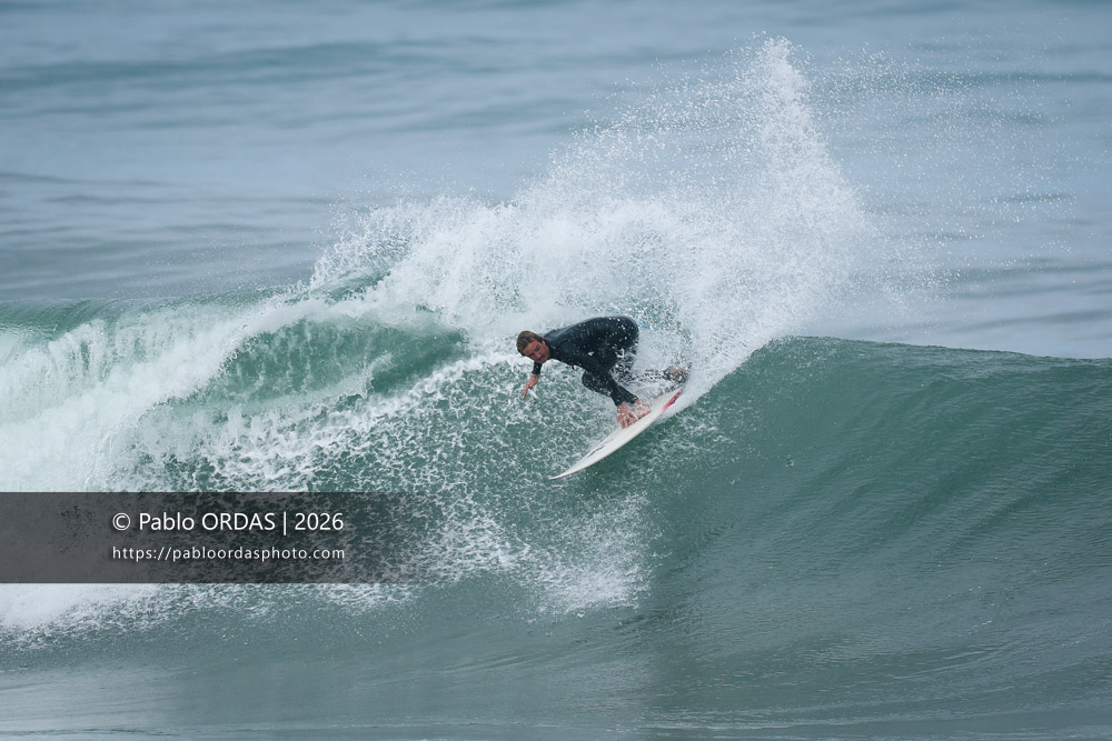 Paul Monborne, pendant la session du 3 octobre 2026 à Anglet, France (Photo Pablo ORDAS)
