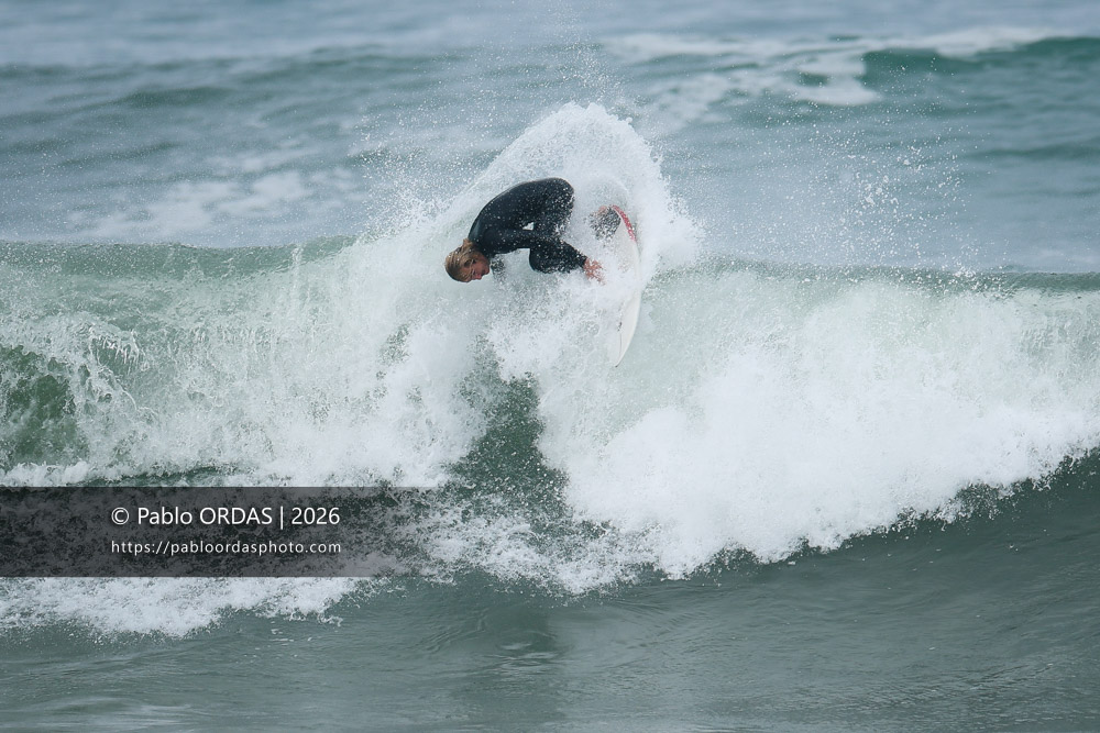 Paul Monborne, pendant la session du 3 octobre 2026 à Anglet, France (Photo Pablo ORDAS)