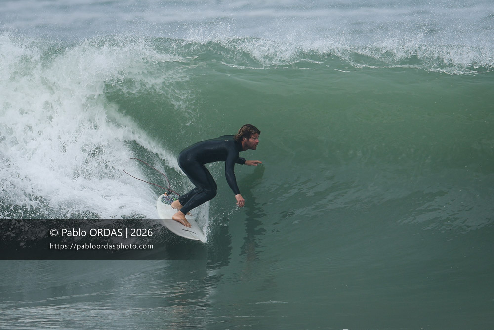 Julien Thouron, pendant la session du 3 octobre 2026 à Anglet, France (Photo Pablo ORDAS)