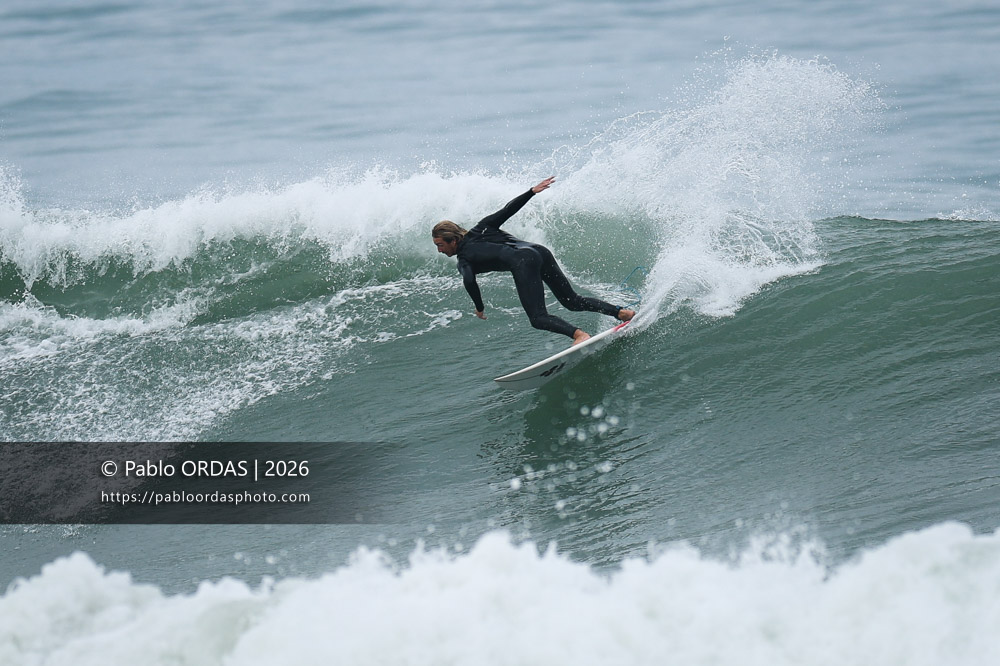 Paul Monborne, pendant la session du 3 octobre 2026 à Anglet, France (Photo Pablo ORDAS)