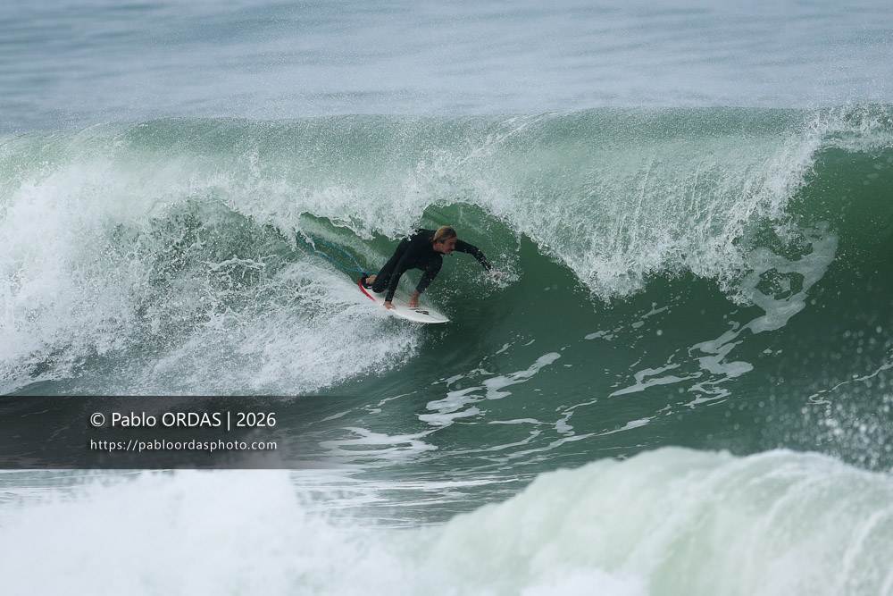 Paul Monborne, pendant la session du 3 octobre 2026 à Anglet, France (Photo Pablo ORDAS)