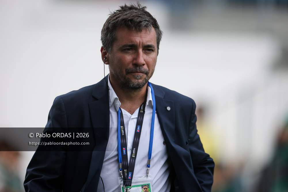 Thomas Glavany, lors du match de Top 14 entre l'Aviron bayonnais et le Stade français Paris, le 3 octobre 2026 au stade Jean Dauger de Bayonne, France (Photo Pablo ORDAS)